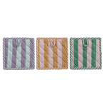 Woven Cotton Striped Pot Holder, 3 Colours, Sold Separately