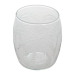 8 oz. Etched Drinking Glass with Palm Trees