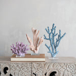 Resin Coral Decor with Acrylic Base - Blue