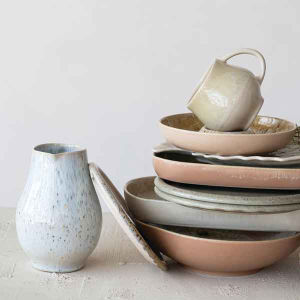 Stoneware Pitcher