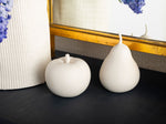 Apple & Pear Porcelains, Blanc de Chine