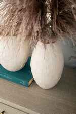 Apsis Vase, Blanc De Chine, 12"