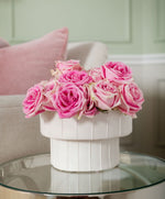 Girasol Vase, Blanc de Chine