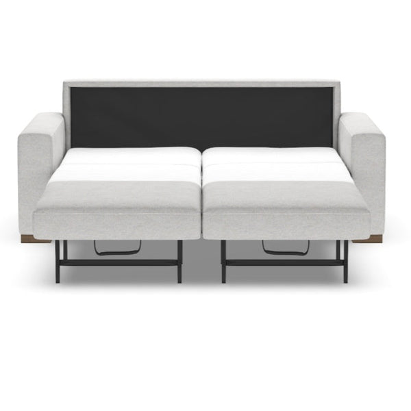 Revere Today Sleeper Sofa, Archer Linen Performance Fabric/Mink, Queen, 76"W