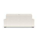 Rogue Sleeper Sofa, Artemis Snow Performance Fabric/Ebony, King, 93"W