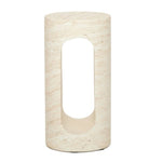 Wesley Drink Table, Cavern Marble, 10"Dia x 20"H