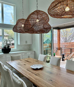 Andorra Wicker Pendant-Large, Natural
