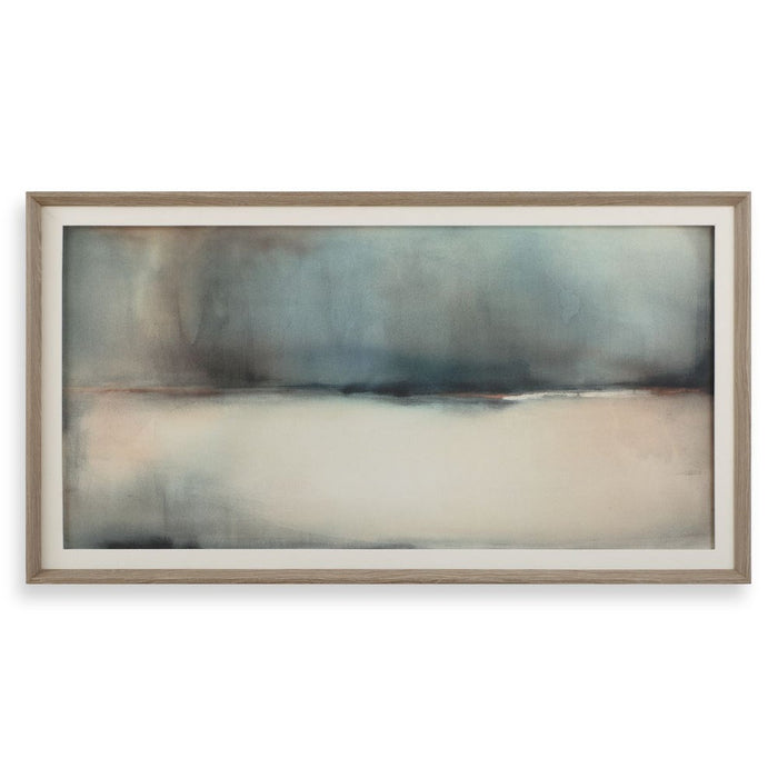 Deep Rains Framed Print, 65W" x 35H"