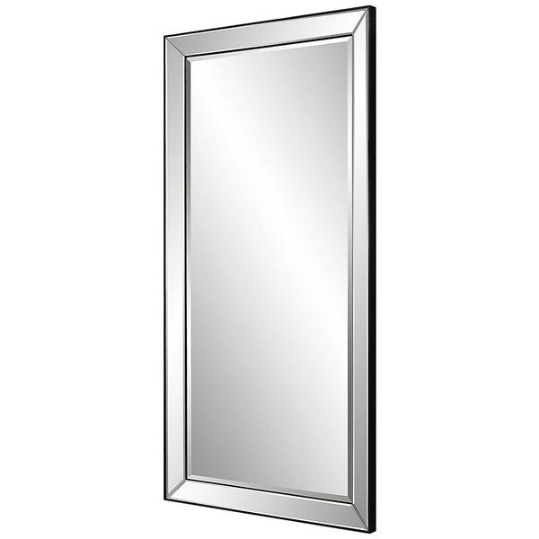 Lytton Mirror, Black, 24"W x 48"H x 1"D