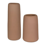 Ridge Indoor-Outdoor Vases, 2 Sizes