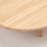 Eden Coffee Table, Light Oak, 47.2" Dia