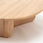 Eden Coffee Table, Light Oak, 47.2" Dia
