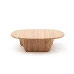 Eden Coffee Table, Light Oak, 47.2" Dia