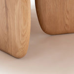 Eden Coffee Table, Light Oak, 47.2" Dia