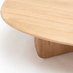 Eden Coffee Table, Light Oak, 47.2" Dia