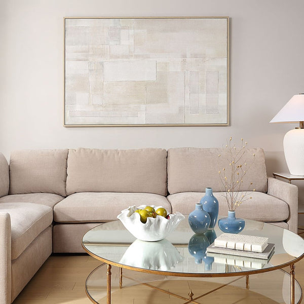 Erase Hand Painted Canvas, 50"W x 74"H