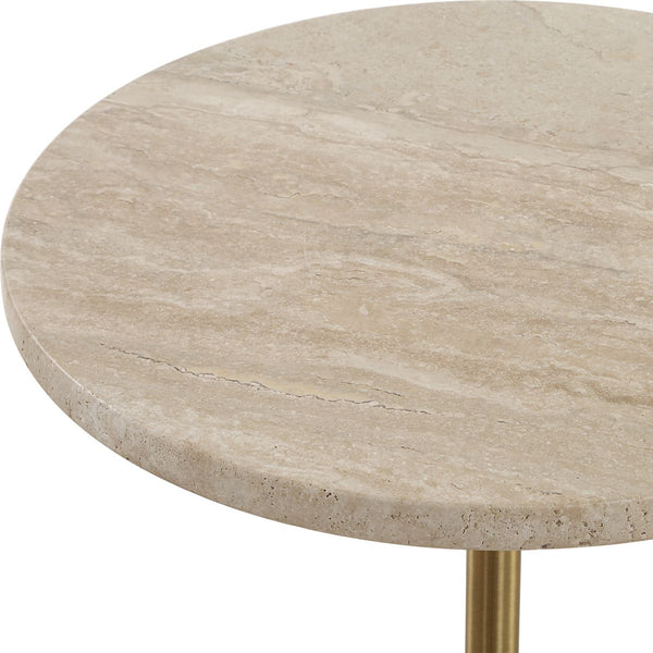 Malya Accent Table, 14"Dia x 24"H