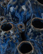 Sulawasi Blue Shells, 6.75"H x 7.5"W x 10"D