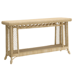 Saba Console Table - Rattan, 55.91"W x 16.93"D