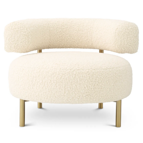 Thompson Chair - Faux Shearling, 33.46"W