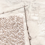 Encaustic Neutrals IV - Framed Canvas, 39" × 39"