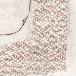 Encaustic Neutrals IV - Framed Canvas, 39" × 39"