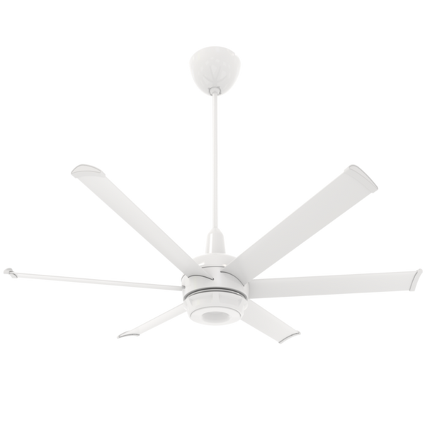 ES6 Indoor/Outdoor Ceiling Fan, 60", White