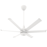 ES6 Indoor/Outdoor Ceiling Fan, 60", White