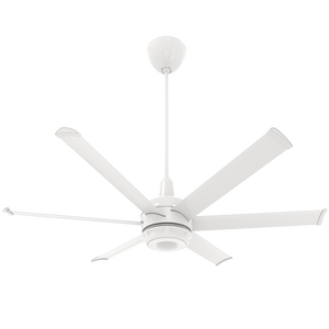 ES6 Indoor/Outdoor Ceiling Fan, 60", White