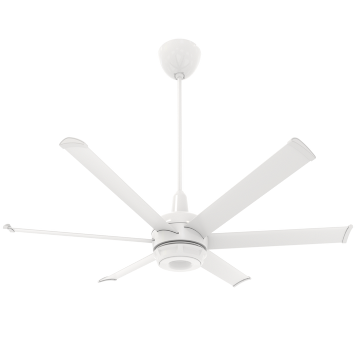 ES6 Indoor/Outdoor Ceiling Fan, 60", White