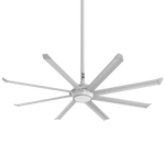 Essence 8' Indoor/Outdoor Fan, Silver