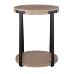 Palisade Side Table, Natural, 19"Dia x 24"H