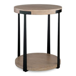 Palisade Side Table, Natural, 19"Dia x 24"H