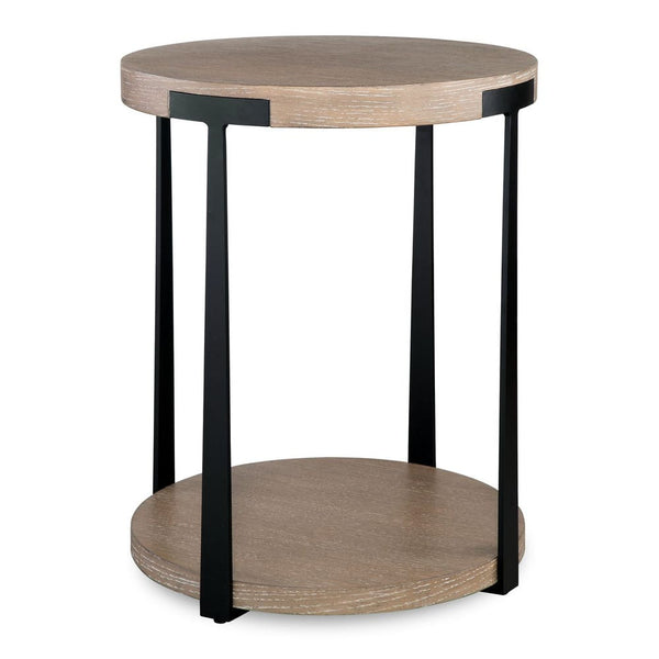 Palisade Side Table, Natural, 19"Dia x 24"H