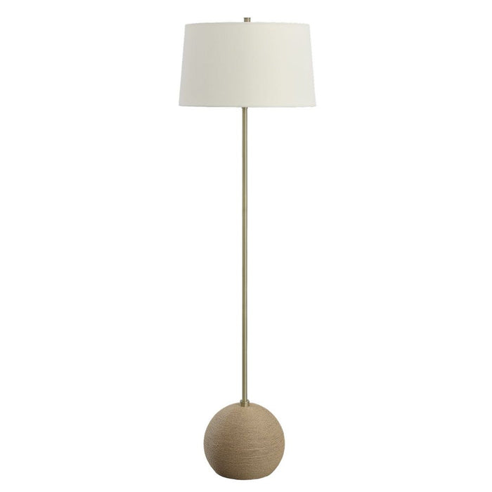 Captiva Floor Lamp, Brass, 65"H