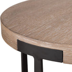 Palisade Side Table, Natural, 19"Dia x 24"H