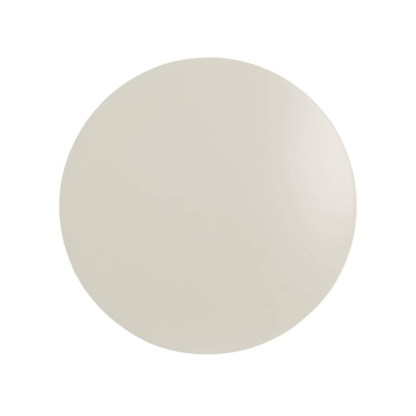 Uma Accent Table - Ivory, 16"Dia