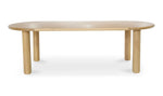 Milo Small Dining Table Oak, 78"W x 39”D