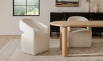 Milo Small Dining Table Oak, 78"W x 39”D