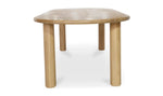 Milo Small Dining Table Oak, 78"W x 39”D