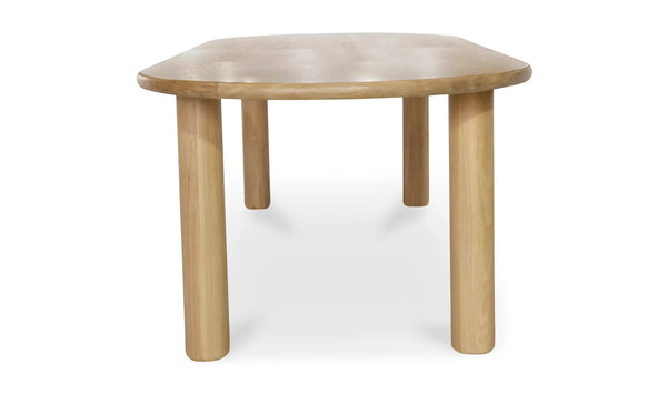 Milo Small Dining Table Oak, 78"W x 39”D