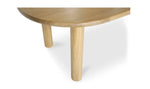Milo Small Dining Table Oak, 78"W x 39”D