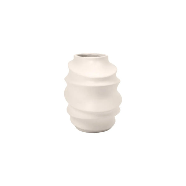 Nazra Wide Vase, 8"H