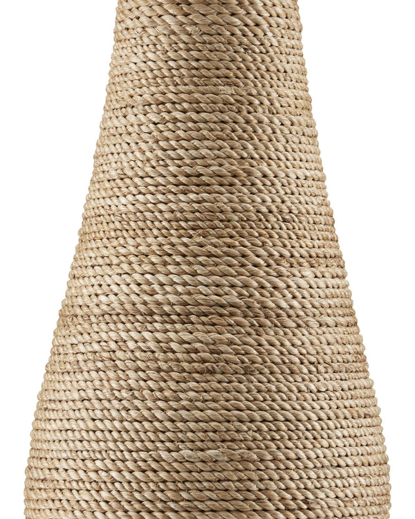 Joppa Table Lamp, Natural Abaca, 28.5"H