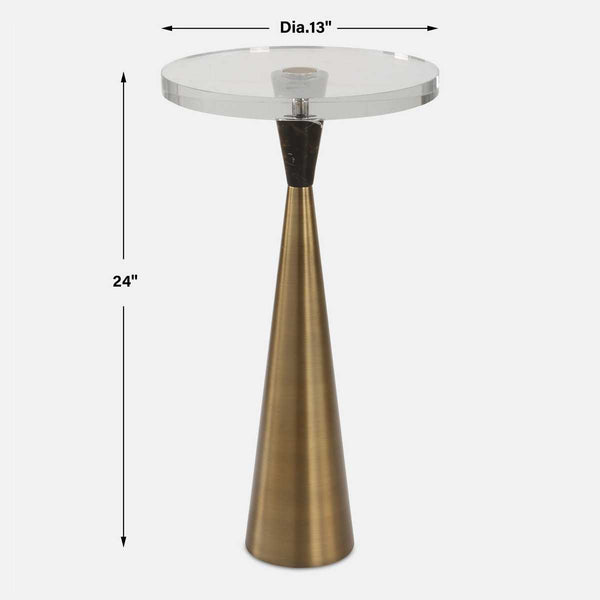 Holton Accent Table, 13"Dia x 24"H