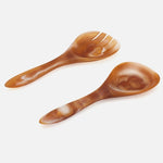 Laney Serving Set - Amber Swirled