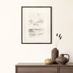 Folio Study - Sea II, C. 1878, 21.25" × 26.25"