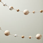 Frosted Bauble Garland, 80"x 2"