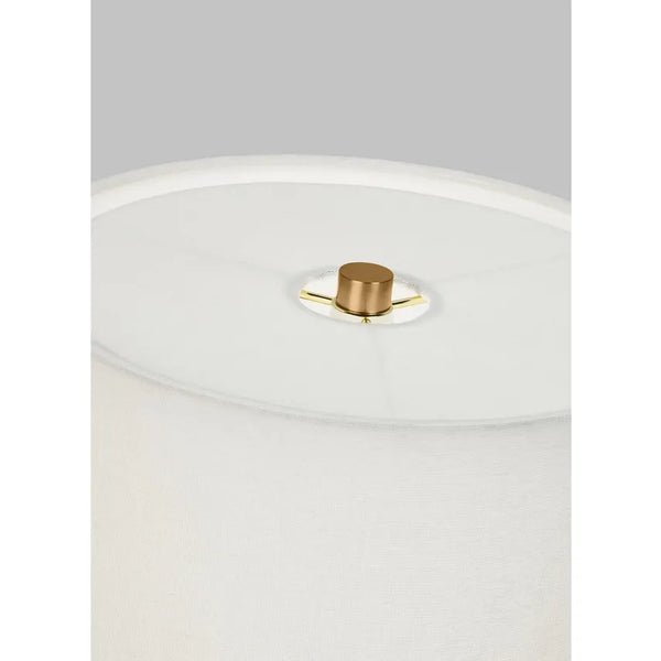 Vessel Medium Table Lamp, Olive, 23"H