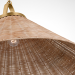 Whitby Grand Pendant, Burnished Brass, 30"Dia